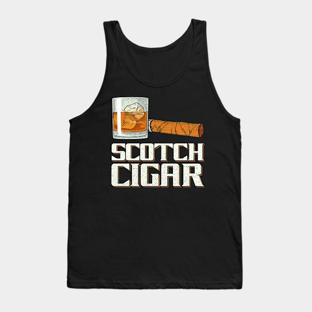 Scoth Cigar Tank Top by indigosstuff